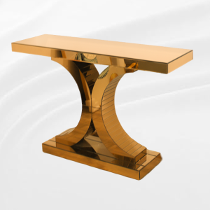 Glamorous Gold Console Table