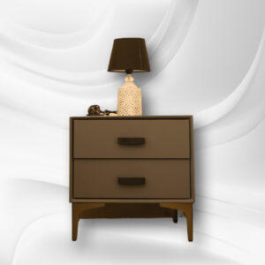 Modern Two-Drawer Bedside Table